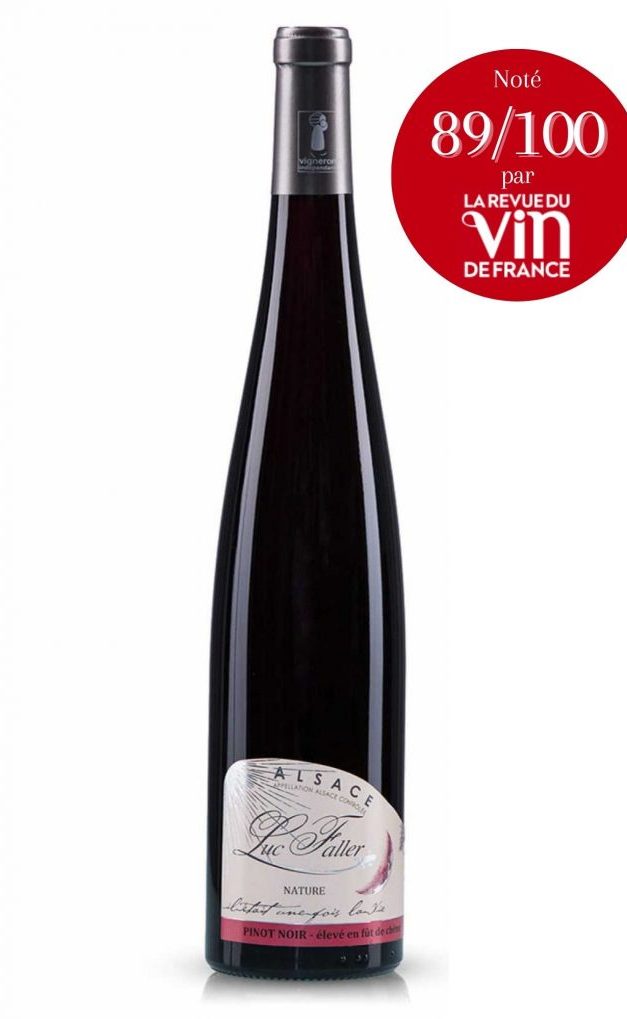 Pinot noir nature noté 89/100 par la RVF